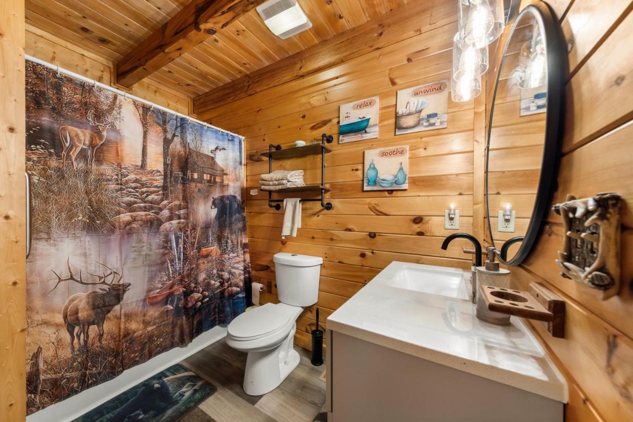 Serenity, A Rustic Log Cabin Retreat Sevierville Exteriér fotografie